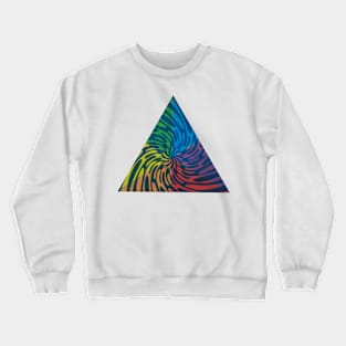 Triangle Tribal Color Wheel Crewneck Sweatshirt